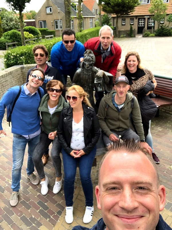 Team Bordan op uitje